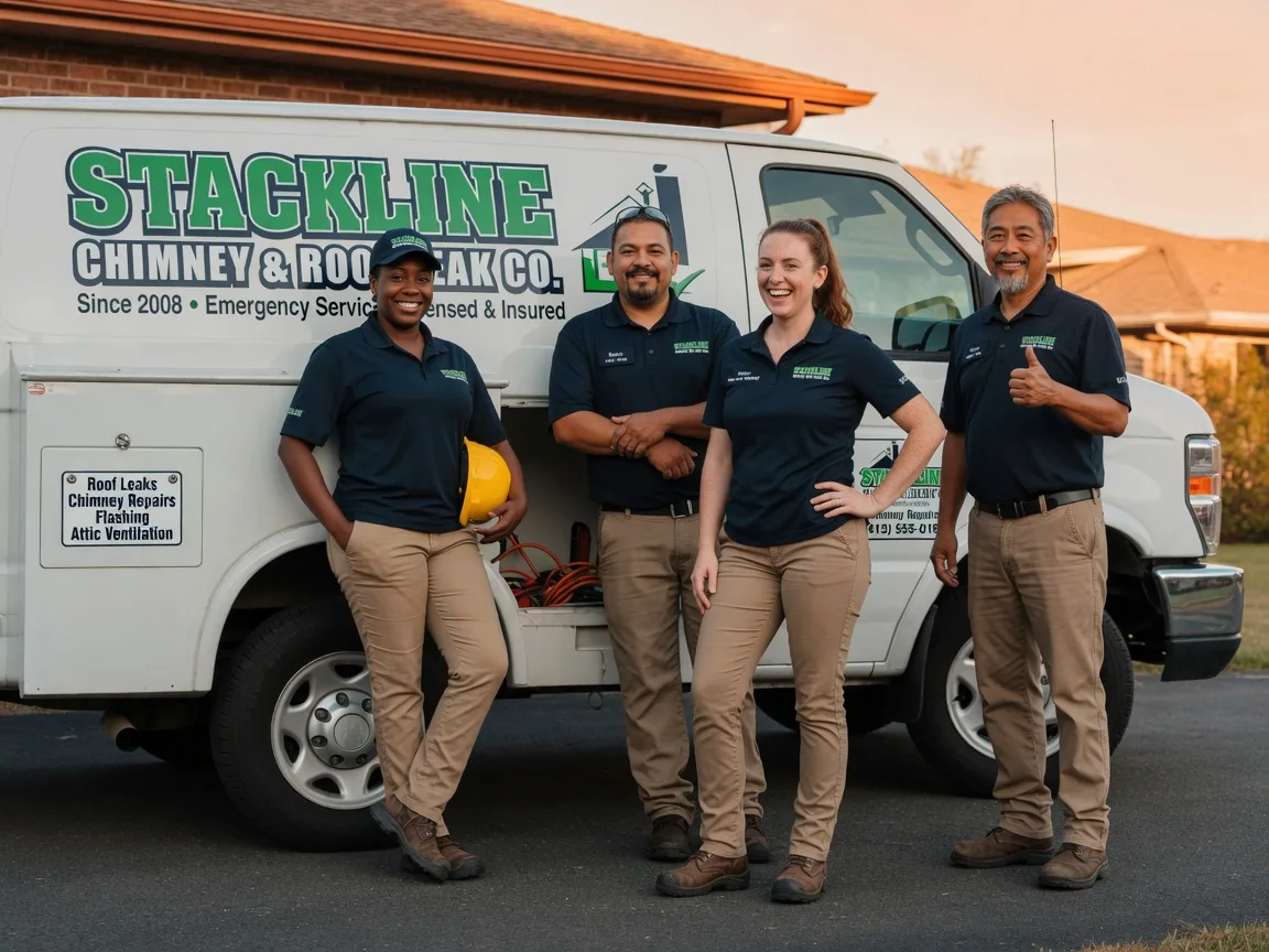 Chimney flashing repair company in Riverside, PA